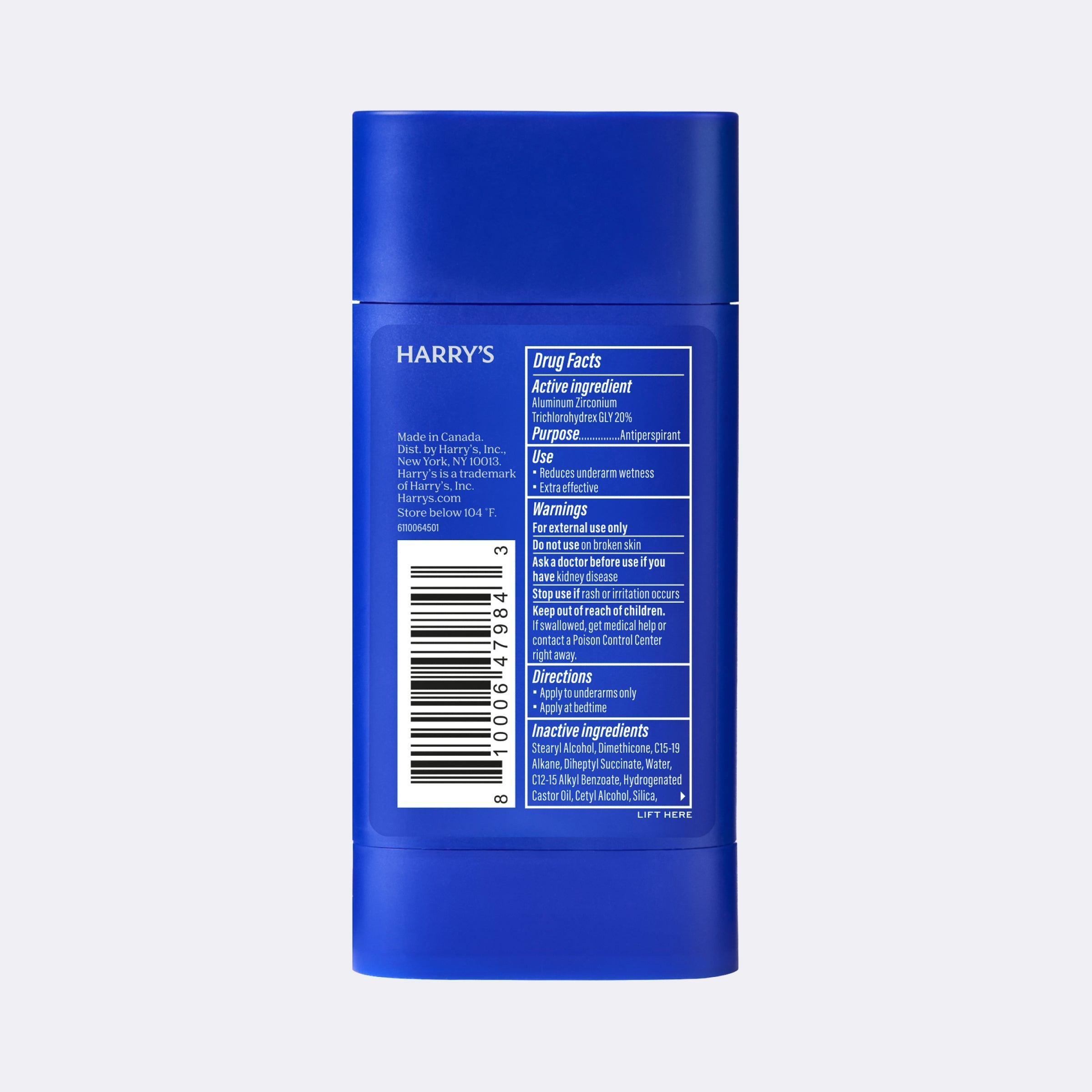 Wildlands Extra-Strength Antiperspirant | 72 HR Sweat &amp; Odor Protection